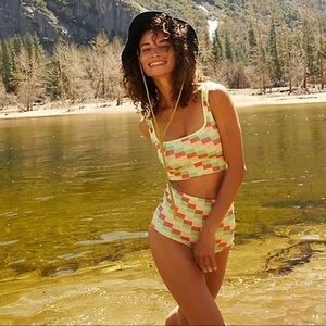 NEW Free People Movement Happiness Runs Jacquard Briefs